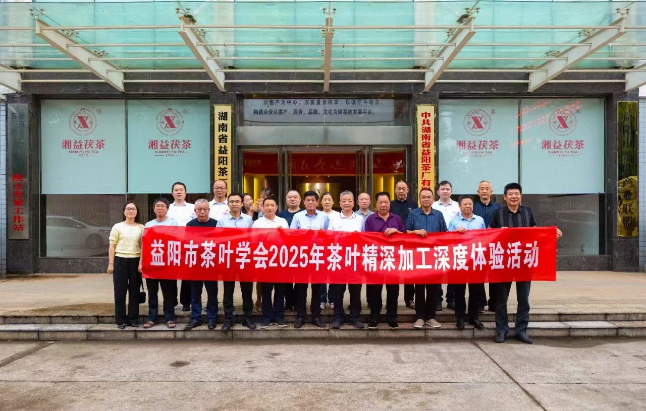 521國際茶日丨“非遺傳承?手筑茯香”茯磚制作體驗(yàn)活動(dòng)在益陽茶廠有限公司舉辦